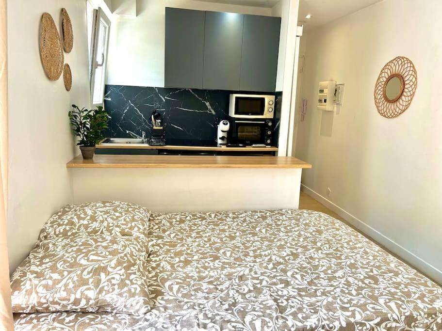 Studio Cosy Proche Plage, Parking Gratuit Juan-les-Pins Exterior foto